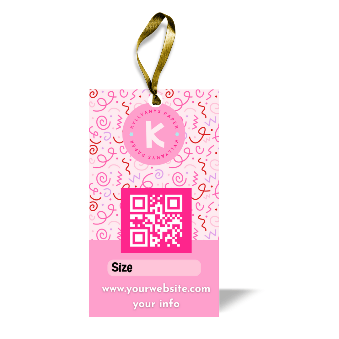 Clothing Tag One Side