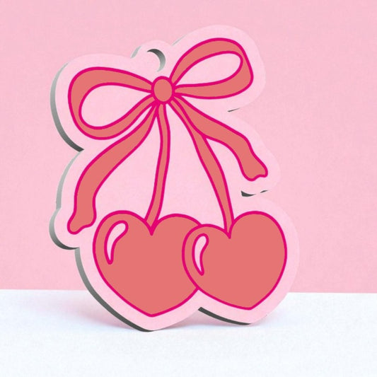 Coquette Cherry Keychain