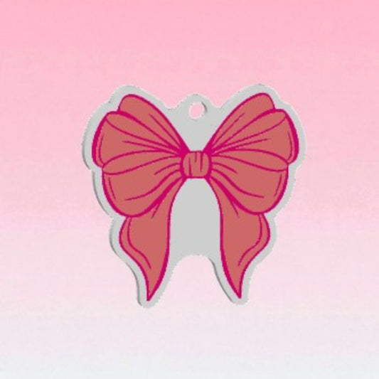 Coquette Bow Keychain