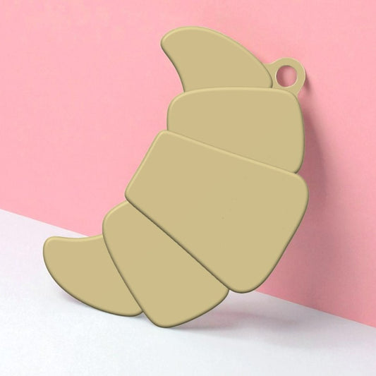 Croissant Keychain