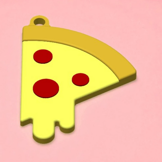 Pizza Keychain