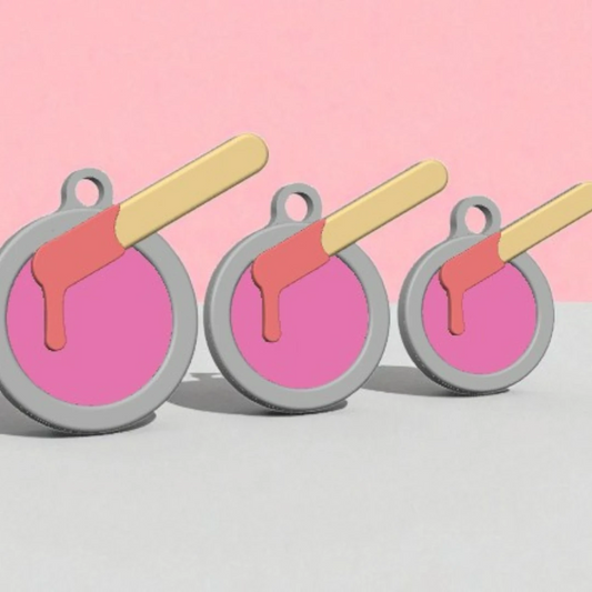 Waxing / Waxer Keychain