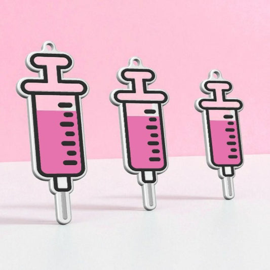 Syringe Keychain