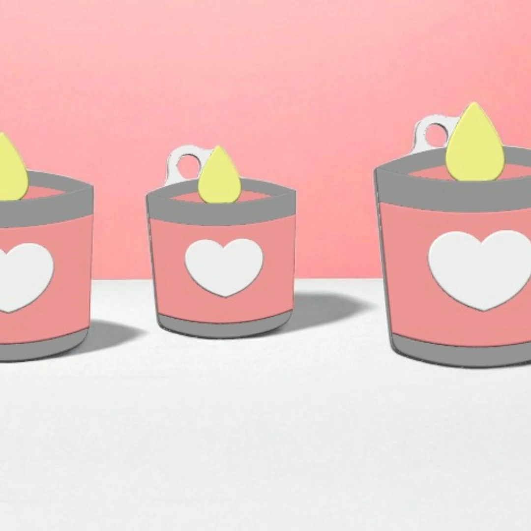 Candle Keychain