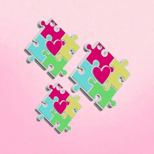 Puzzle / Autism Keychain