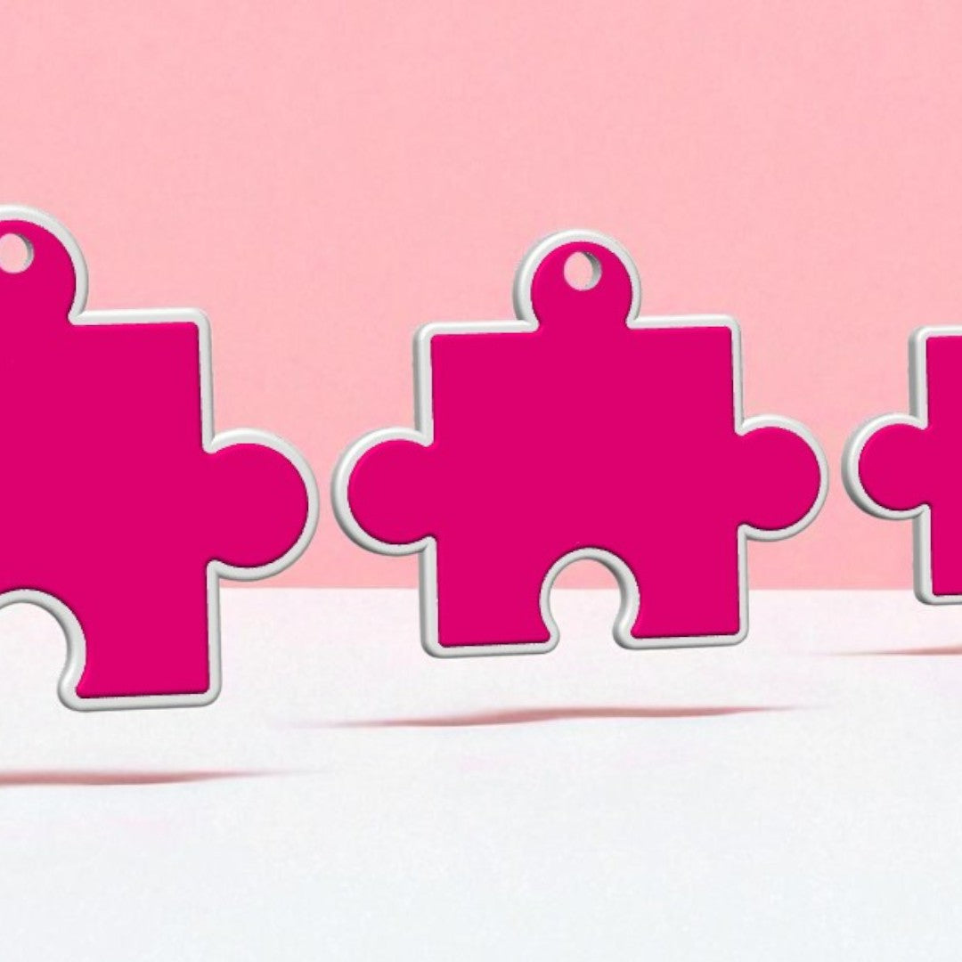 Puzzle / Autism Keychain