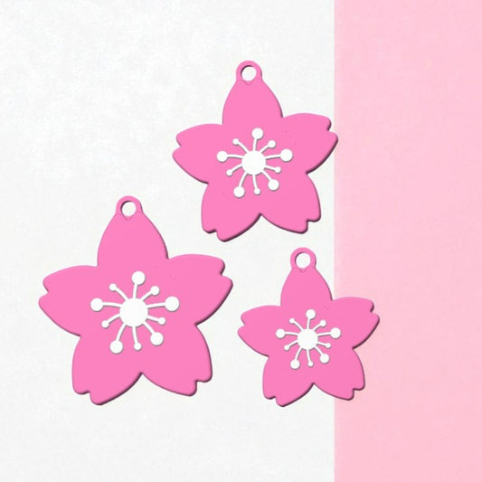 Cherry Blossom Keychain