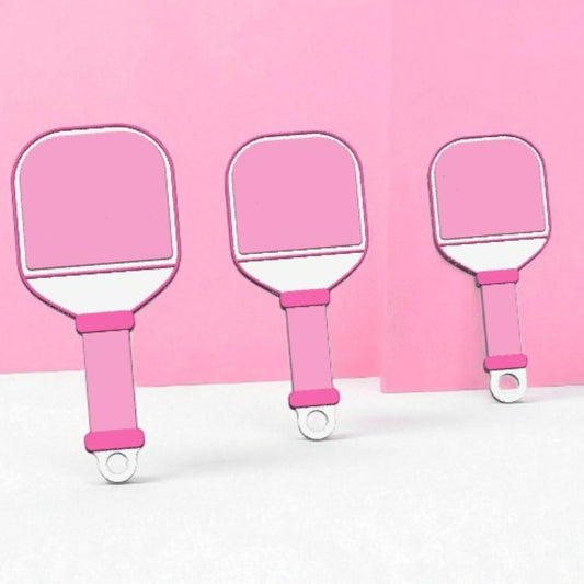 Pickle Ball Keychain