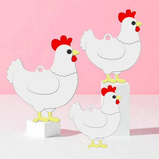 Chicken Keychain