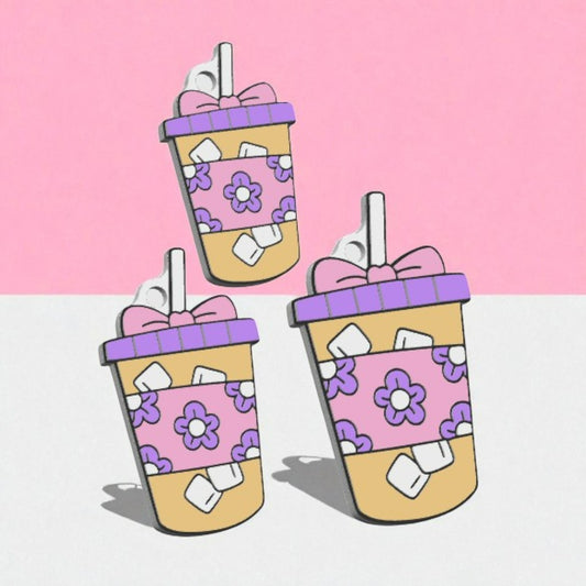 Coquette Ice Coffe Keychain