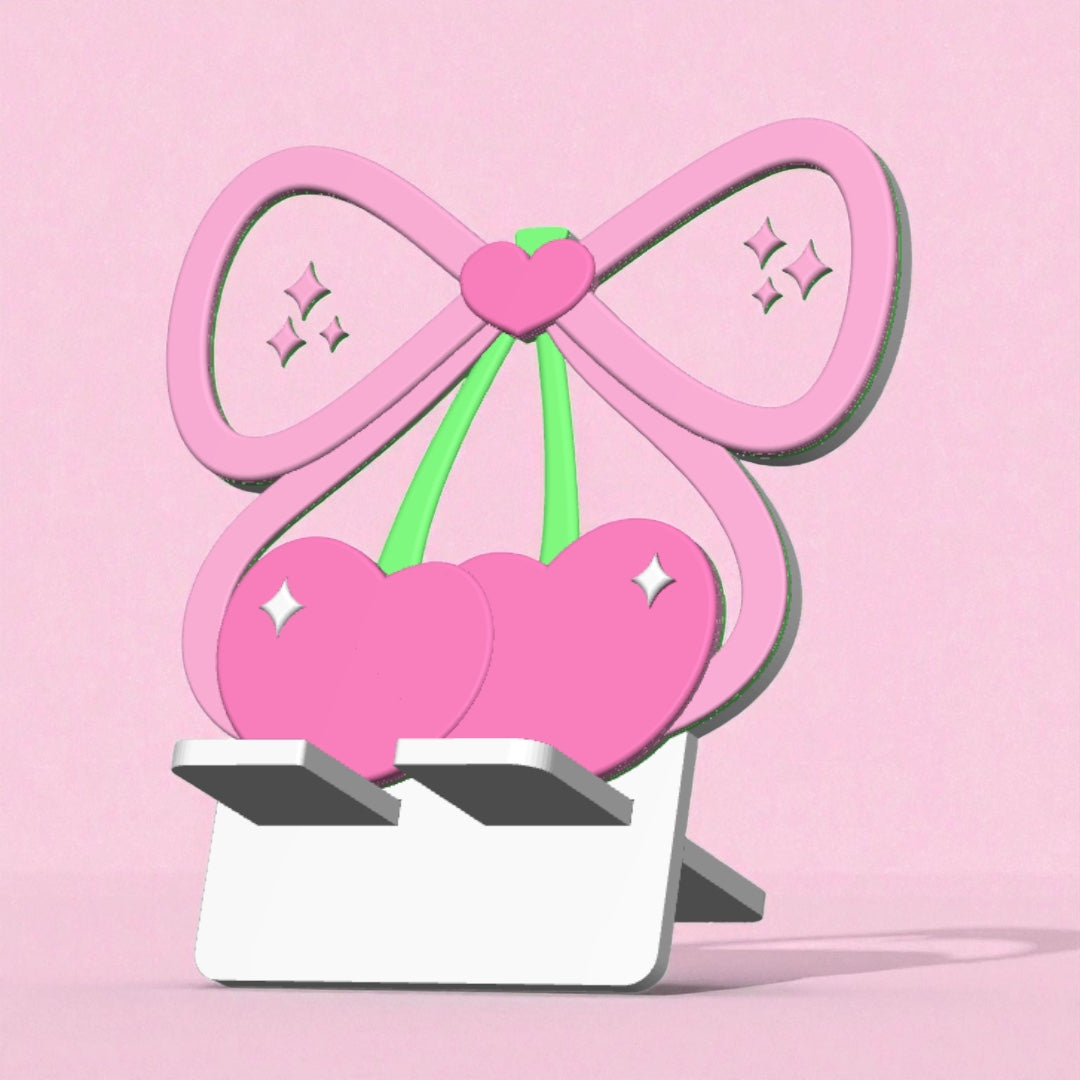 Coquette Cherry Phone Holder