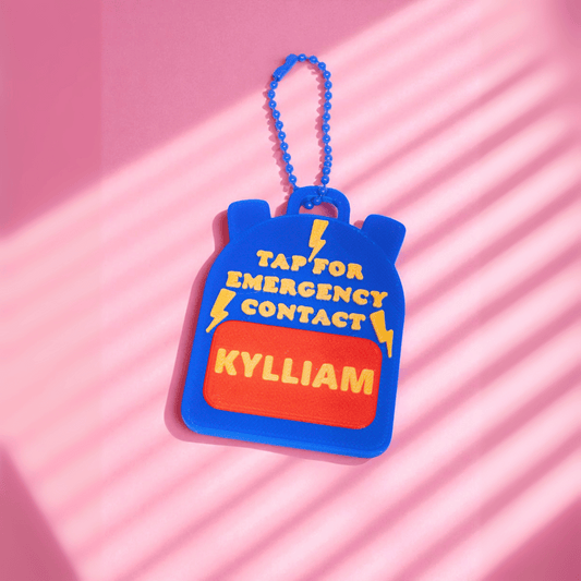 NFC backpack keychain