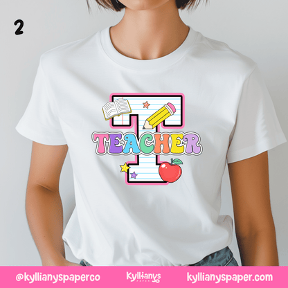 Teachers DTF Transfer