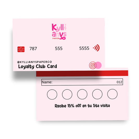 Credit Loyalty Card