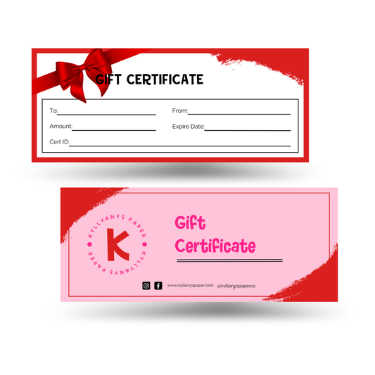 Gift Certificate