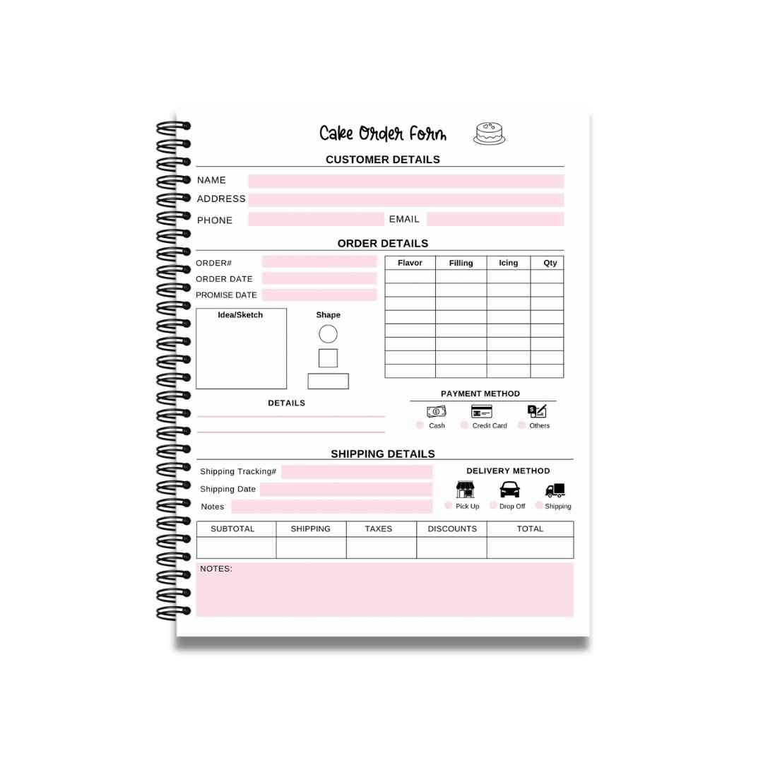 Cake Orders Forms