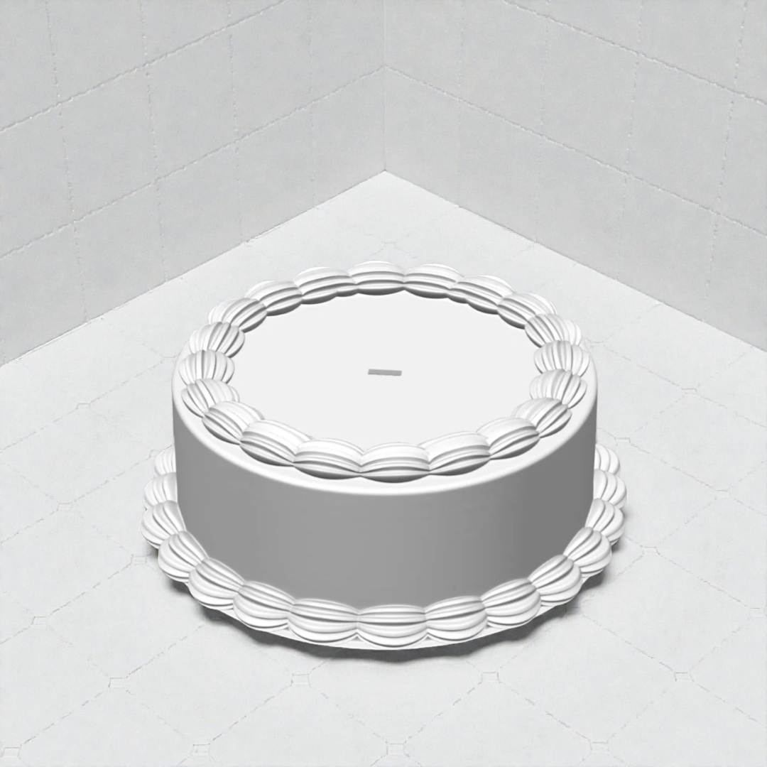 Fake Cake for Topper Photo Display Stand