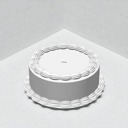 Fake Cake for Topper Photo Display Stand