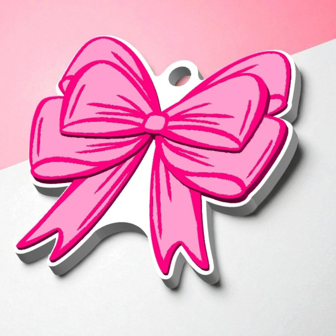 Coquette Bow Keychain