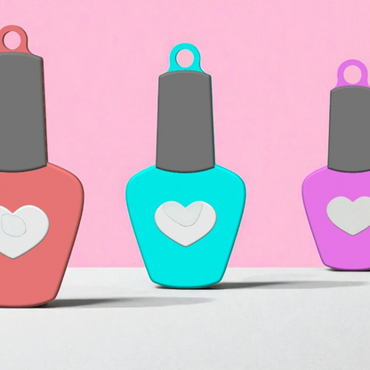 Nail Artist / Plosh Keychain