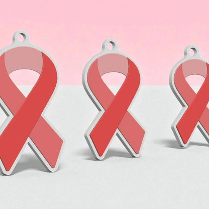 Awareness Ribbon Keychain – Support & Cause Charm