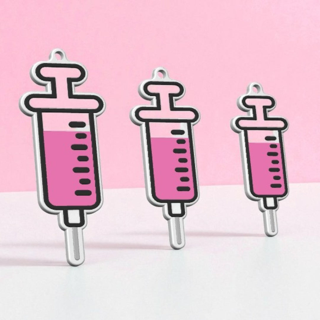 Syringe Keychain