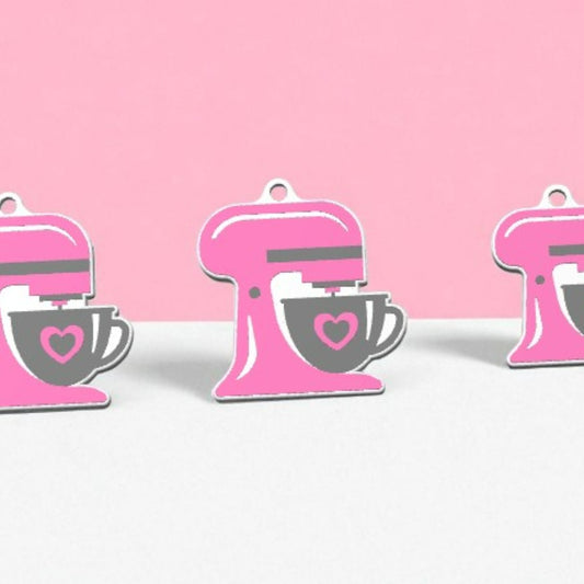 Baking Mixer Keychain – Kitchen Lover Accessory