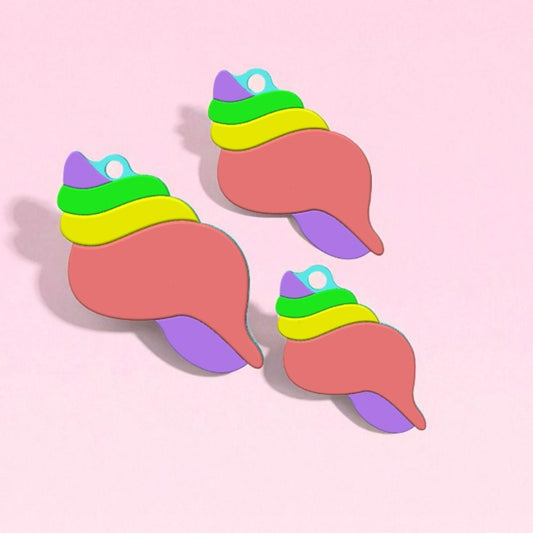 Sea Shell Keychain