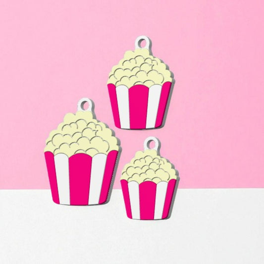 Popcorn Keychain