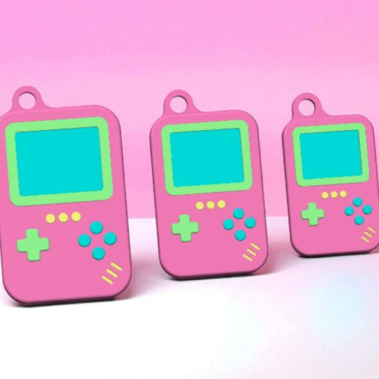 Retro Gaming  Keychain