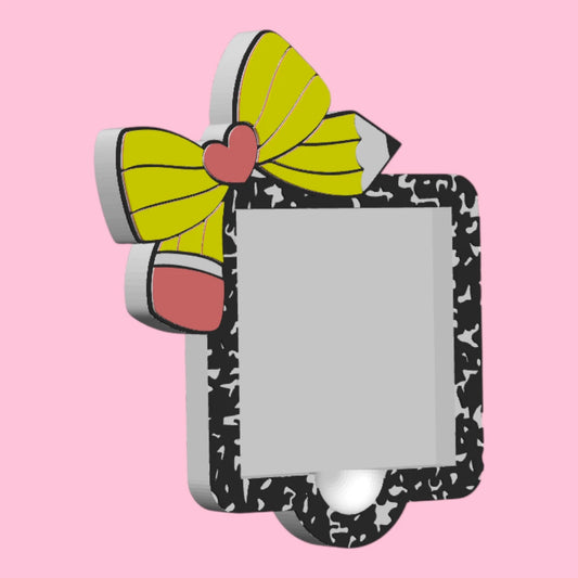 Teacher Sticky Notes (School Bus, Composition, Pencil)