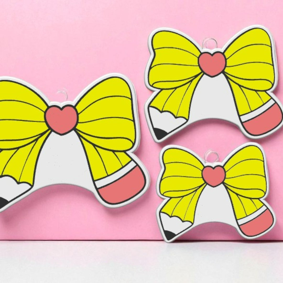 Bow Pencil Keychain