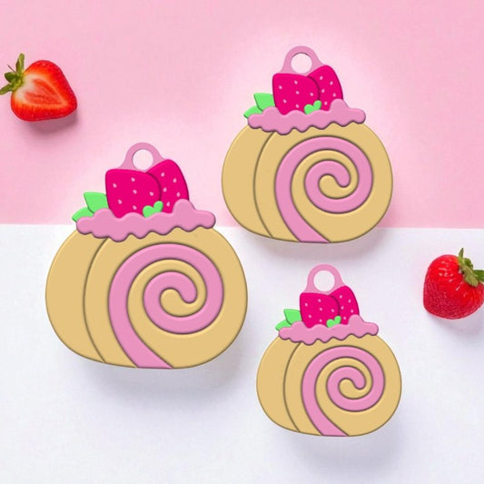 Kawaii Cinamon Roll  Keychain