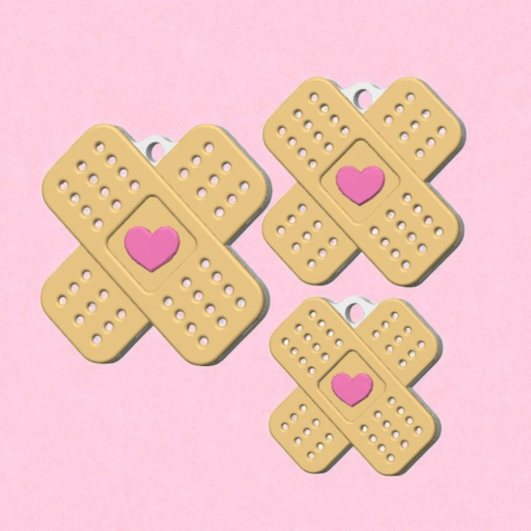 Kawaii Band-Aid Keychain