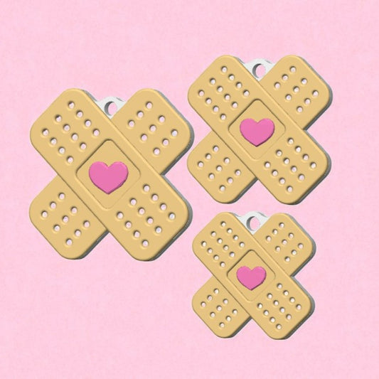 Kawaii Band-Aid Keychain