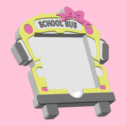Teacher Sticky Notes (School Bus, Composition, Pencil)