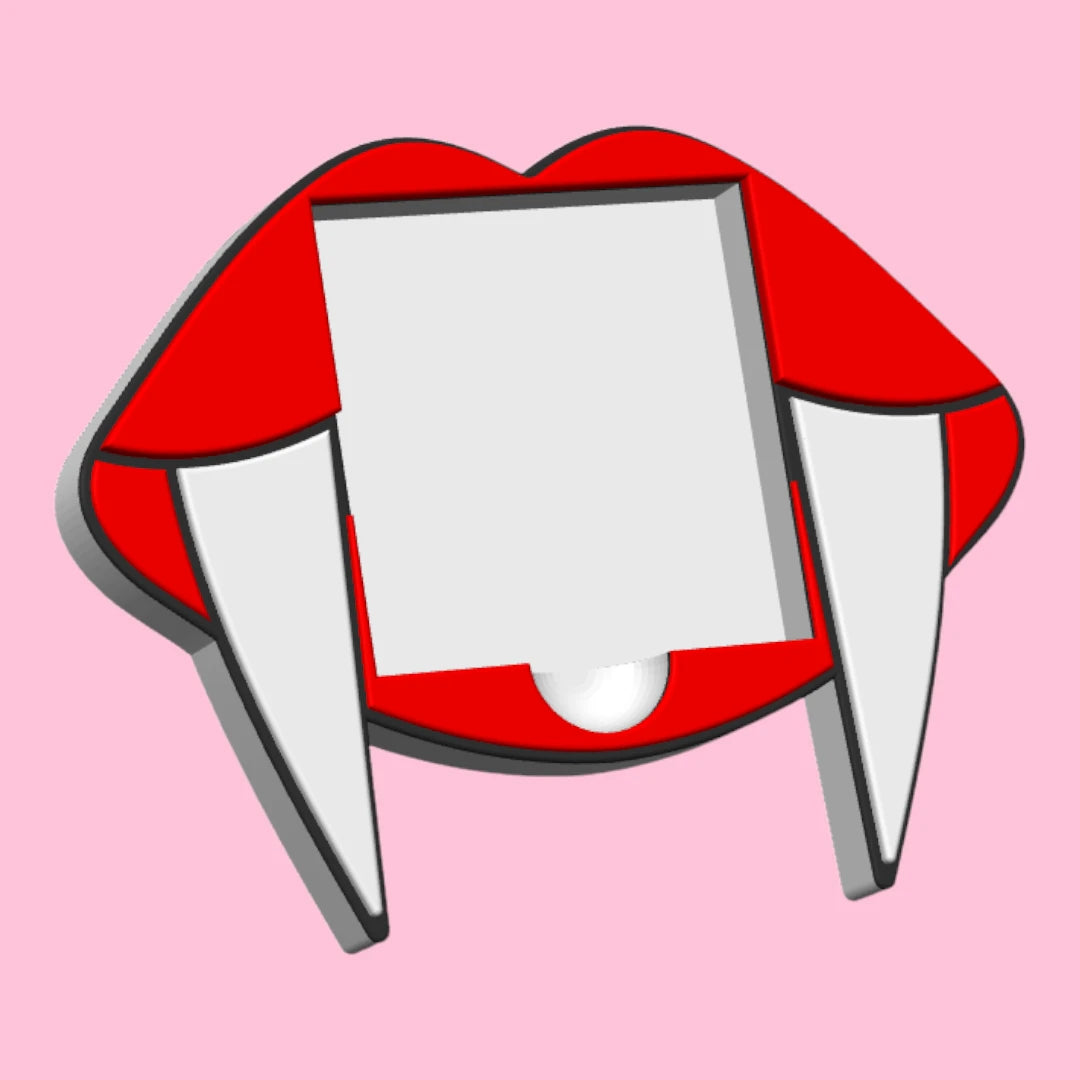 Vampire Lips Sticky Notes