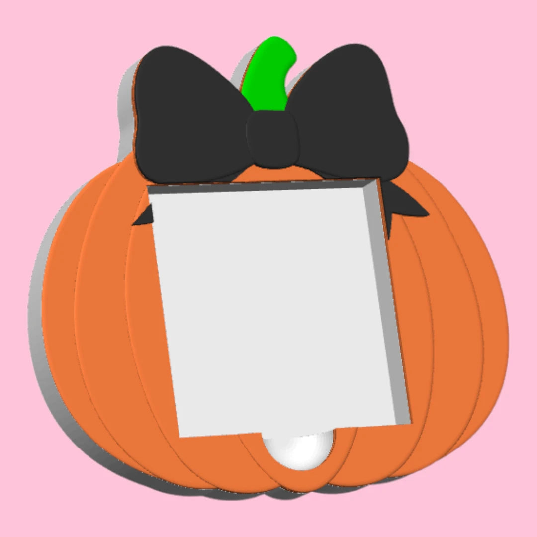 Pumpkin Sticky Notes