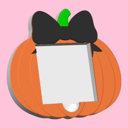 Pumpkin Sticky Notes