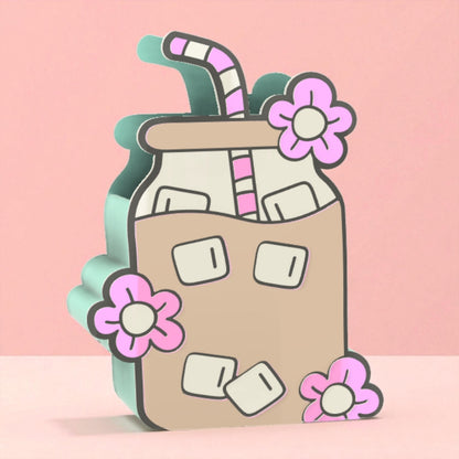 Ice Coffee Pen Holder