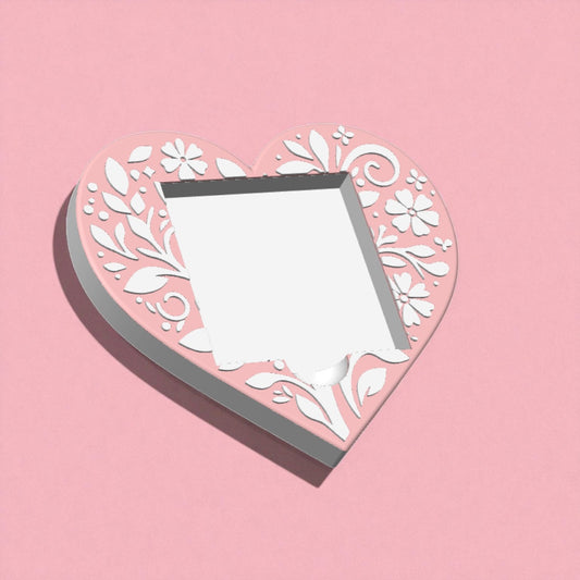 Heart Flower Sticky Notes