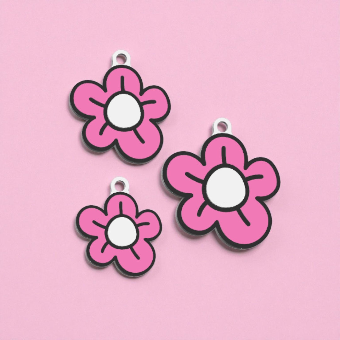 Flower Keychain