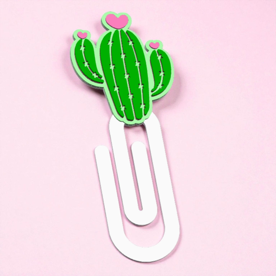 Kawaii Cactus | Suculent Paper Clip