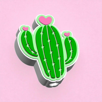 Kawaii Cactus | Suculent Straw Topper