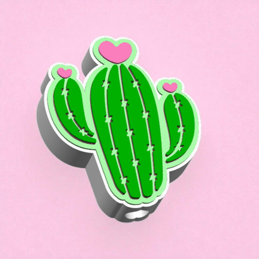 Kawaii Cactus | Suculent Straw Topper