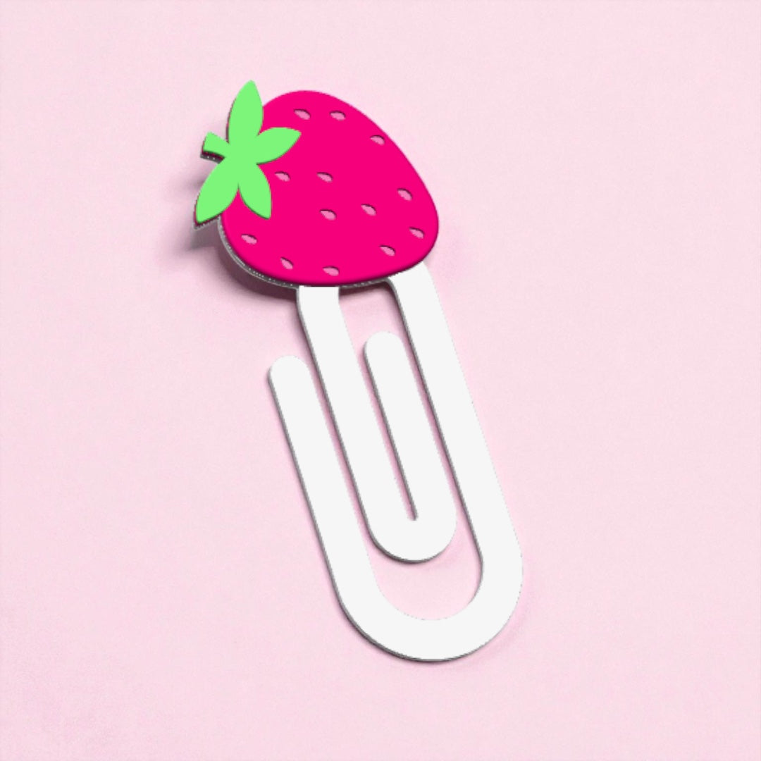 Strawberry Paper Clip