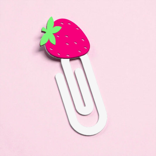 Strawberry Paper Clip