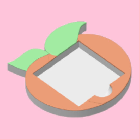 Fruits Sticky Notes (apple, cherry, peach, watermelon, strawberry)