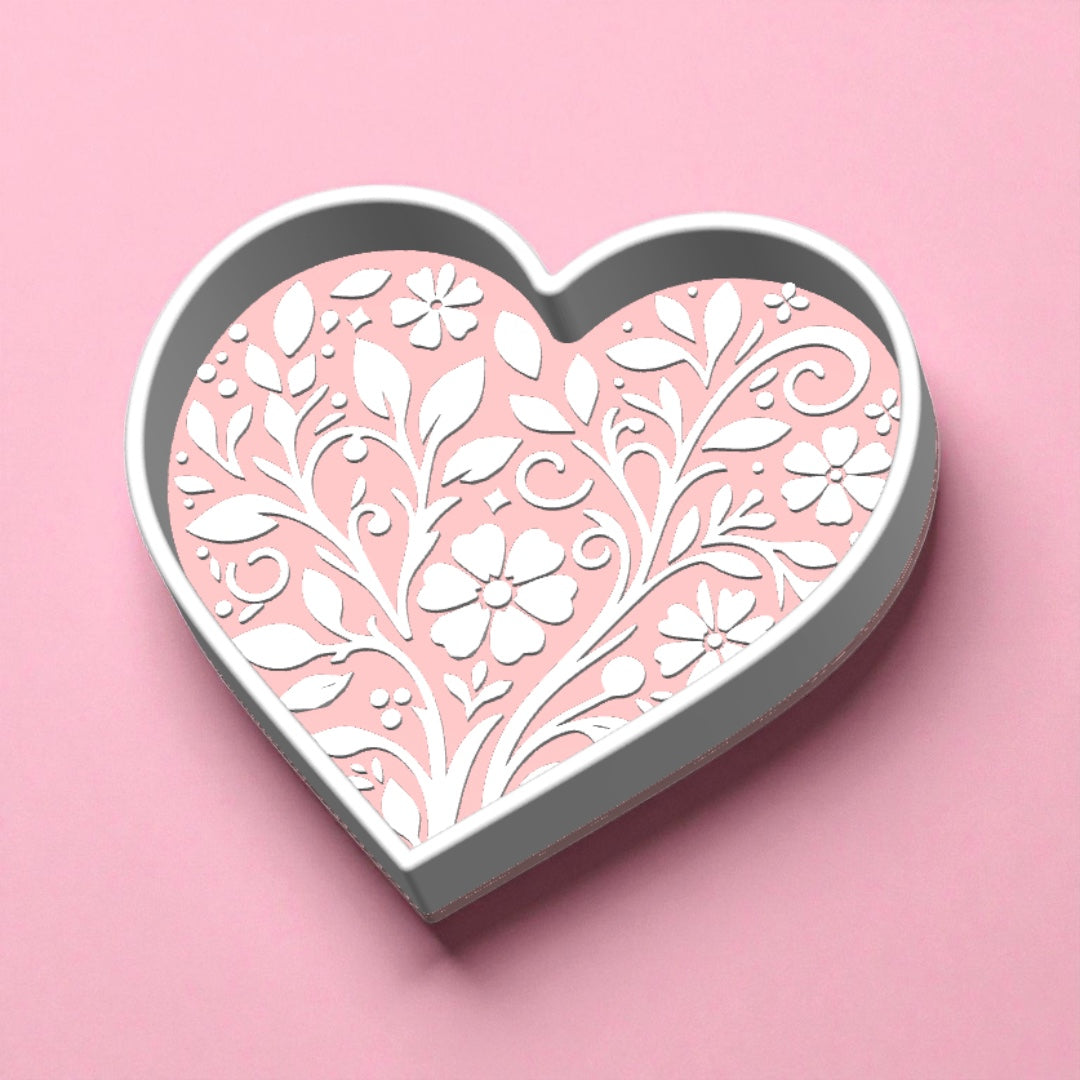 Heart Flower Tray