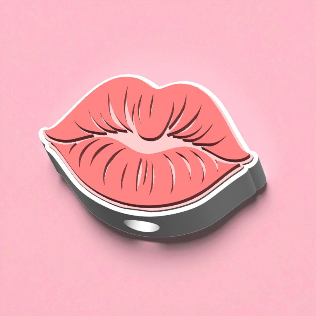 Lips | Kiss Straw Topper